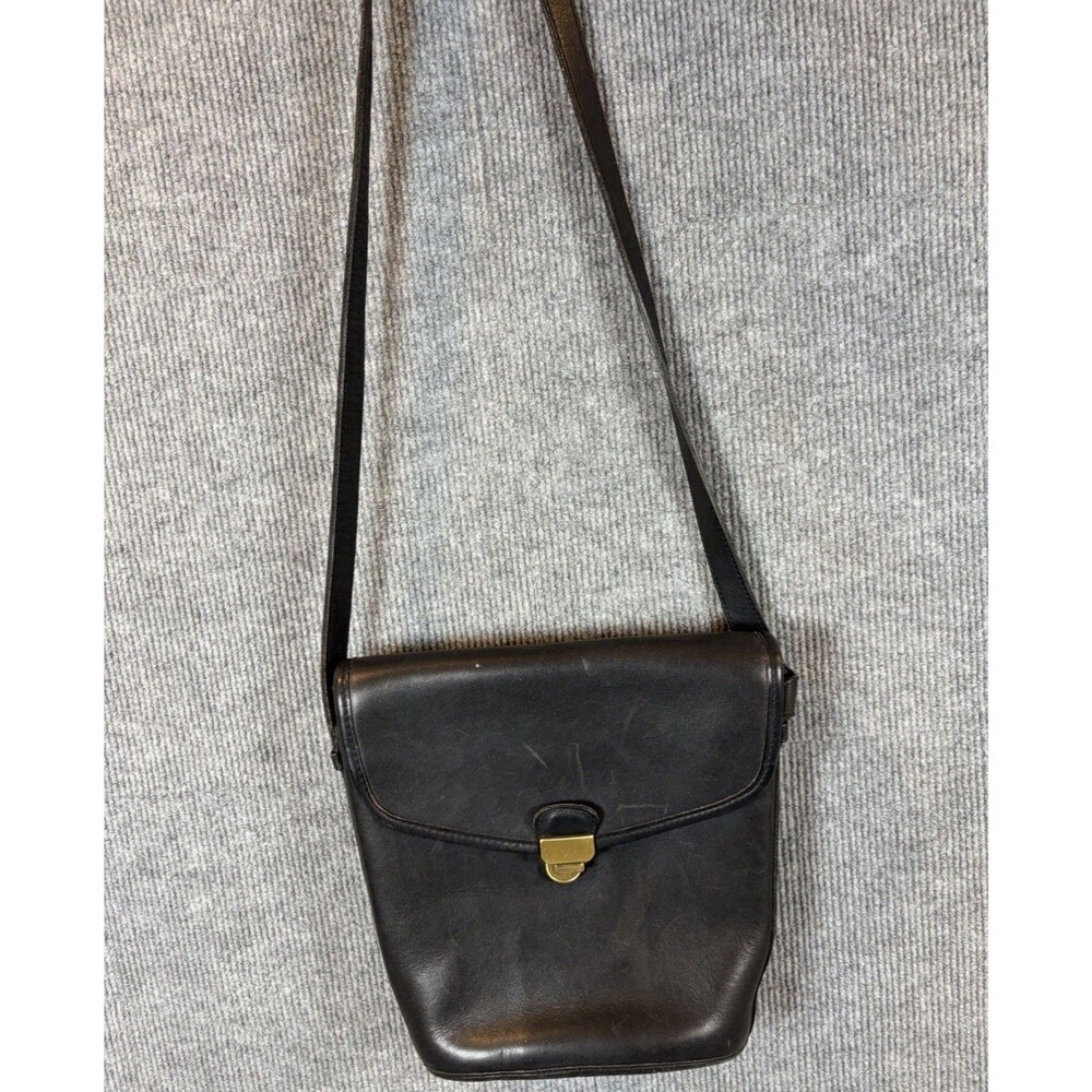 Vintage Coach Black Jackson Bucket 9912 Rare